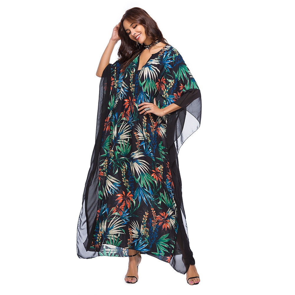 kaftan praia longo