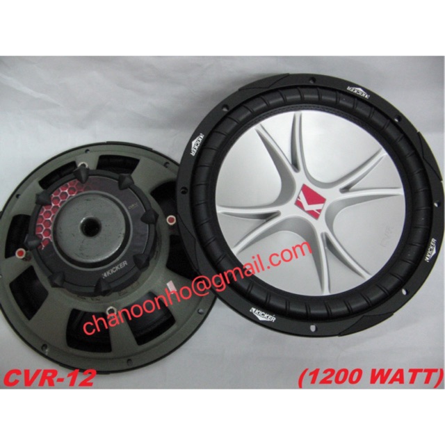 kicker cvr 12 watts