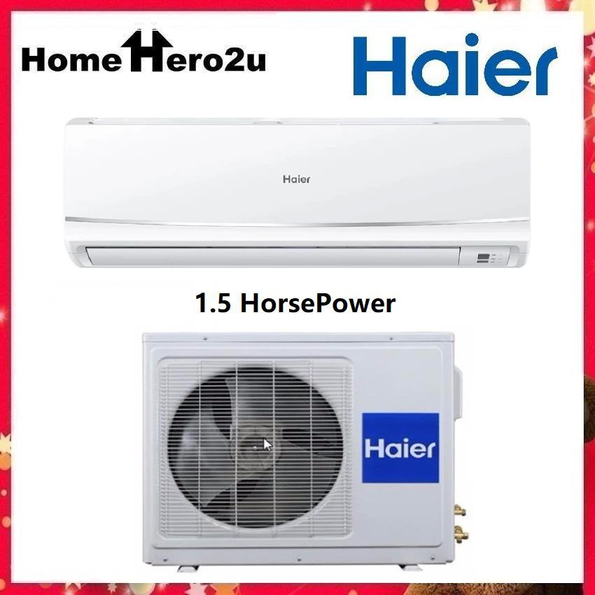 Haier HSU12LRA15 1.5HP Air Conditioner Aircond Homehero2u Shopee