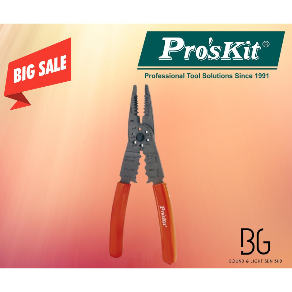 PRO'SKIT 8PK-CT009 Multi-Purpose Crimping Tool | Shopee Malaysia