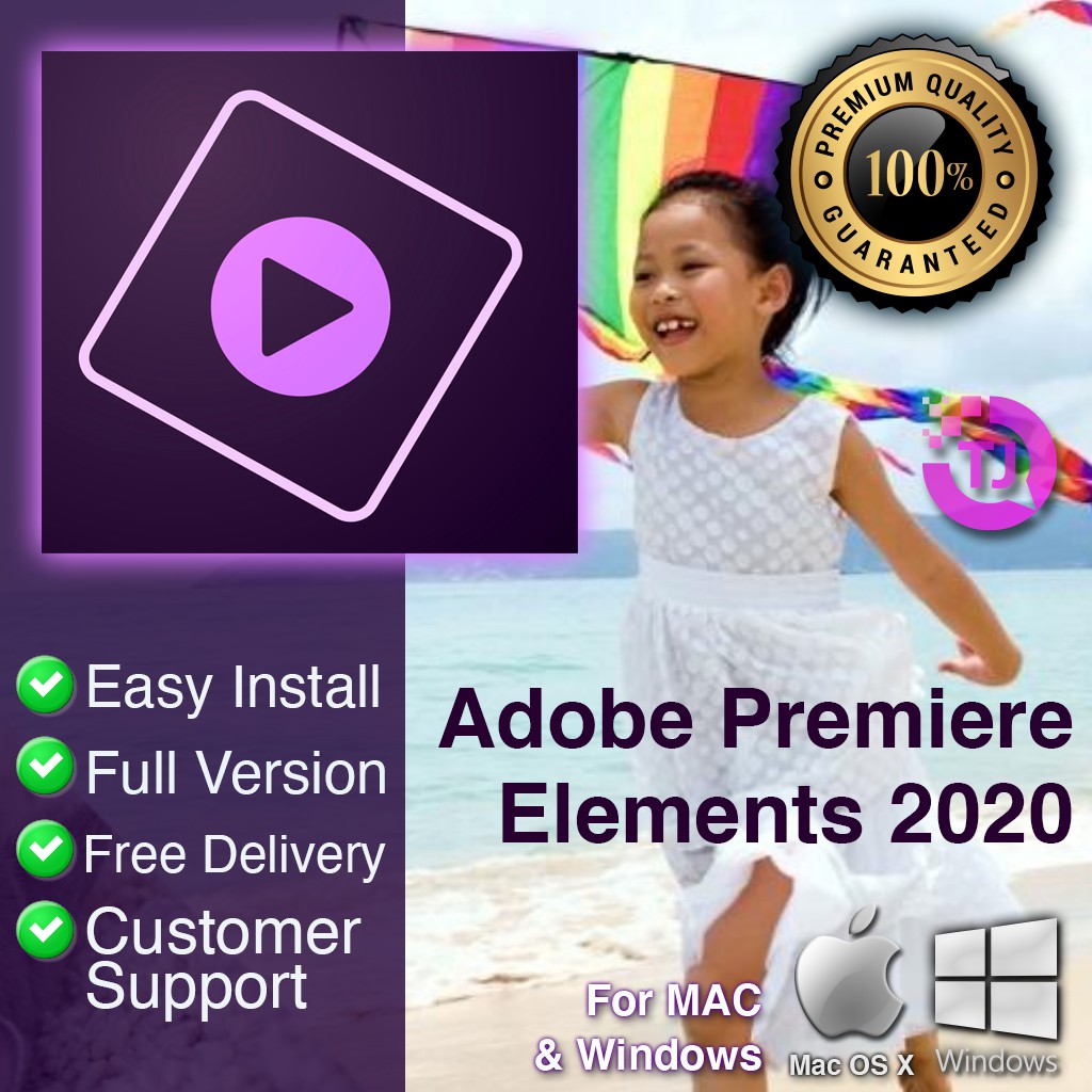 Adobe Premiere Elements 2020 1 Year