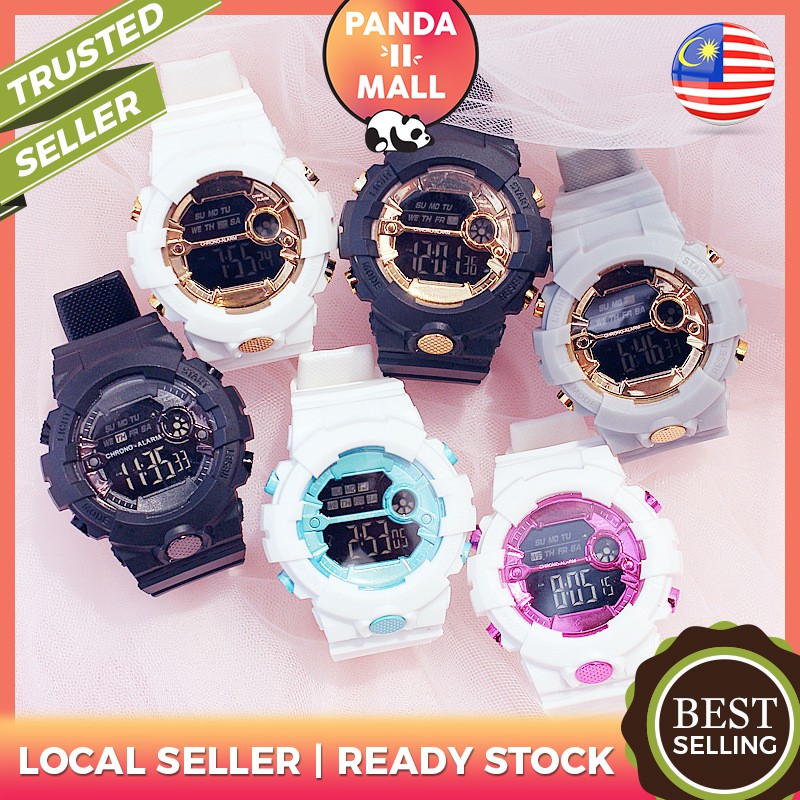 [PANDA PROMO] 2 YEARS WARRANTY Original HONHX BABY AOSUN Digital Sports Men Ladies Watch Jam Tangan Lelaki Wanita