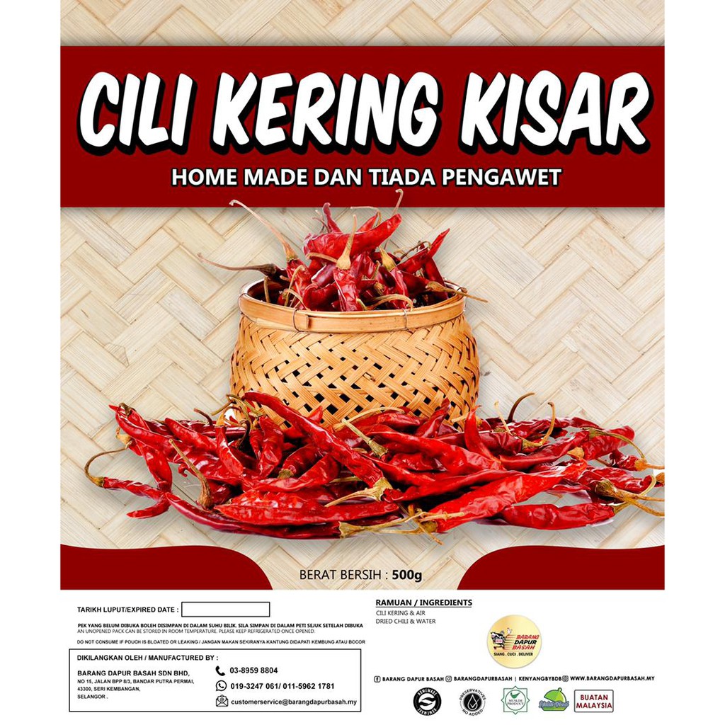 Buy Cili Kering Kisar Kenyang Seetracker Malaysia