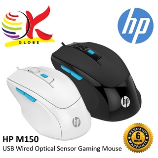 1600DPI M150 Gaming Optical Mouse LED Light 6button Wired USB HP Black 