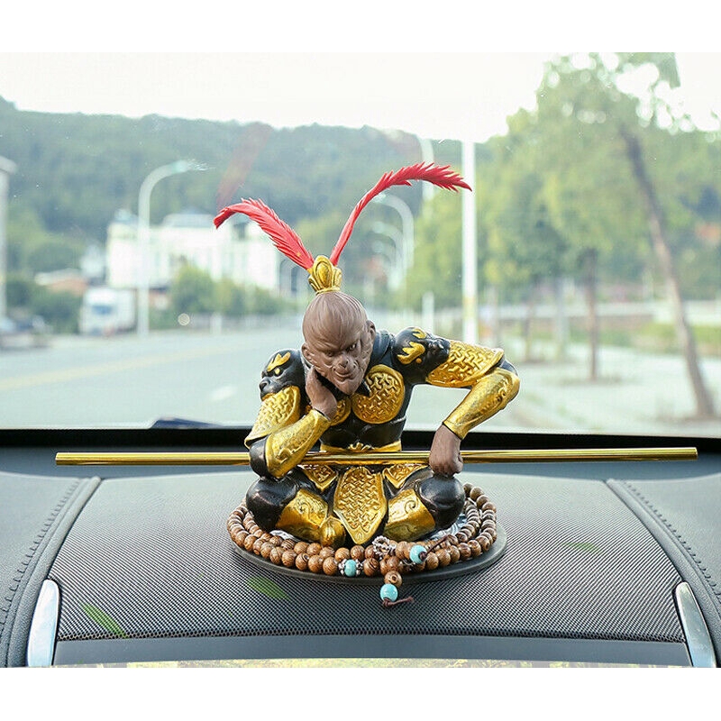 Monkey King Car Creative Ornaments Simulation Auto Interior Decoration Accessory