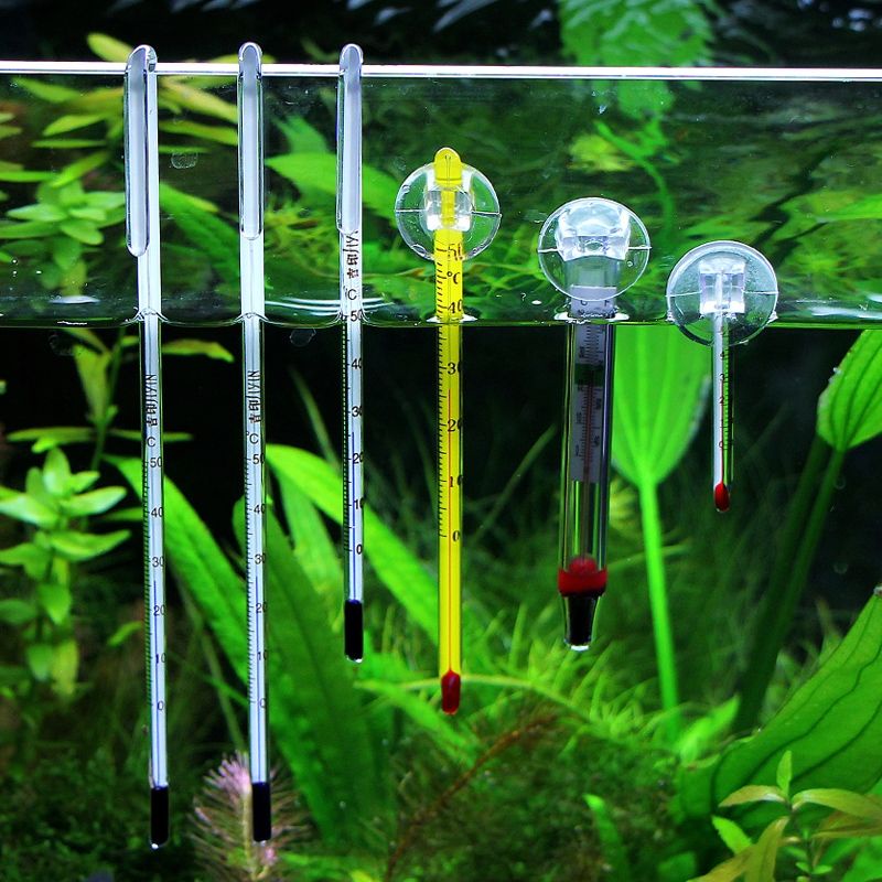 Aquarium Fish Tank Thermometer with Suction Cup