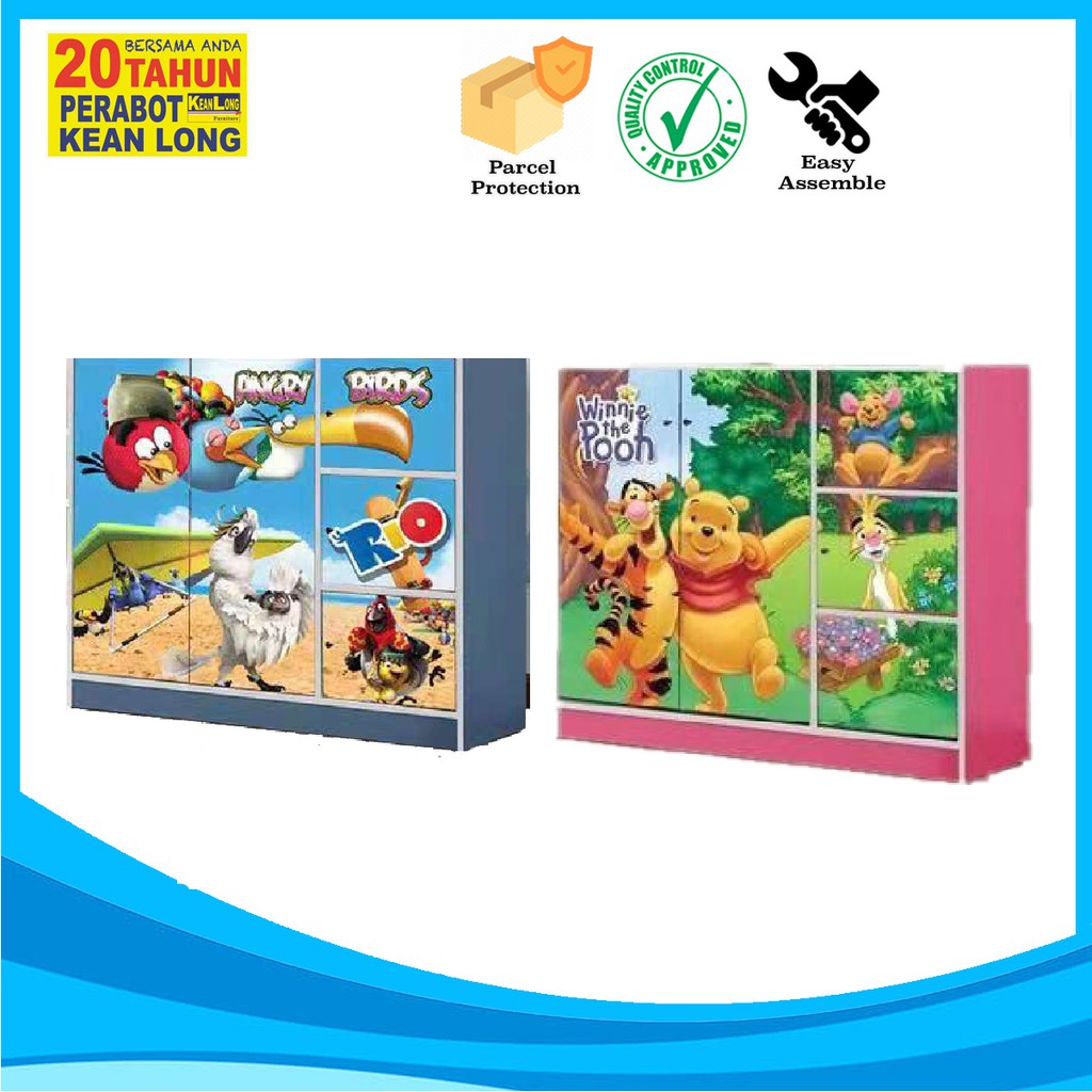READY STOCK PC WB18 AB16 Almari Kartun Almari Baju Kanak READY STOCK PC WB18 AB16 Almari Kartun Almari Baju Kanak