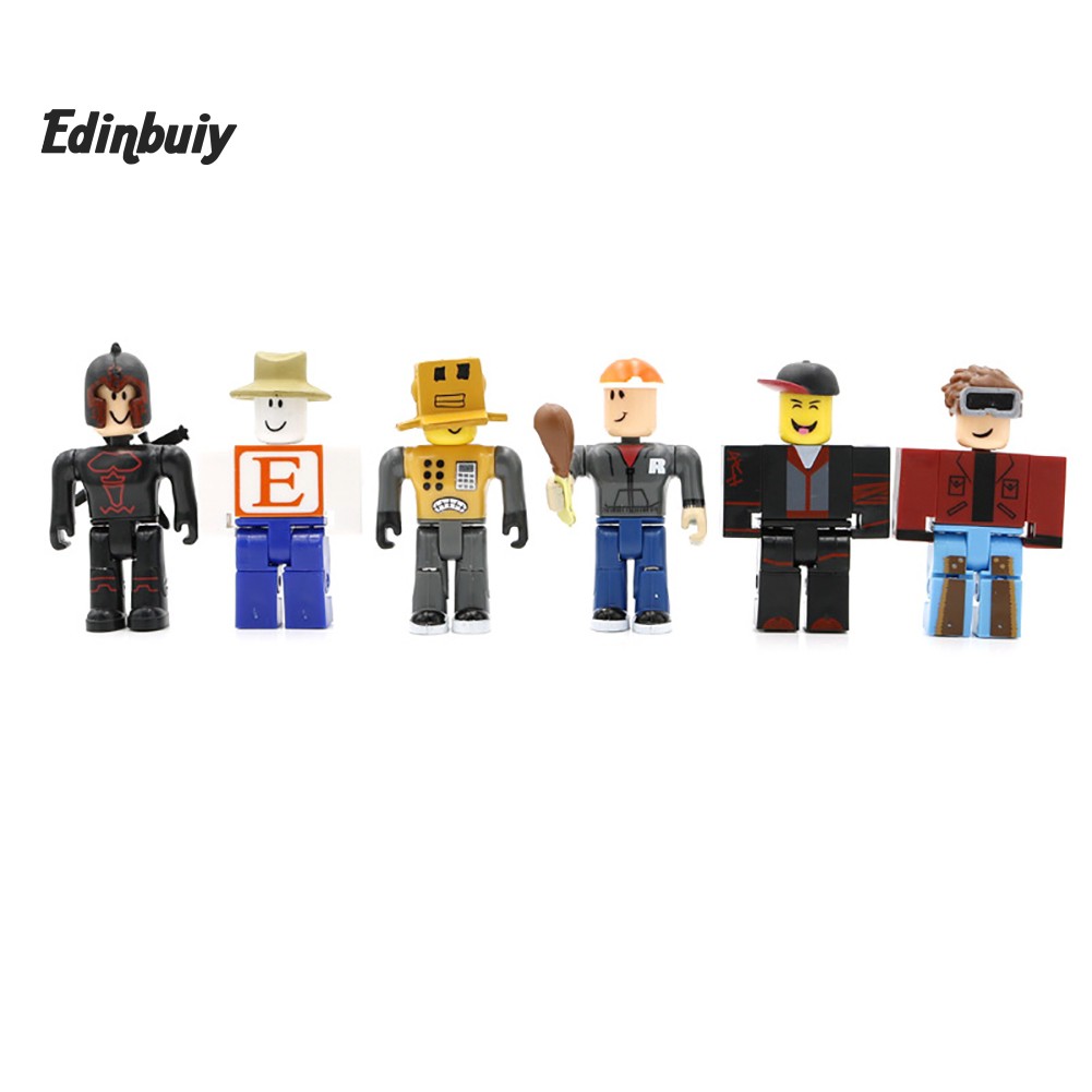 Ready 24pcs Roblox Legends Champions Classic Noob Captain Doll Action Figure Toy Gift Shopee Malaysia - roblox cake topper figures generator on roblox