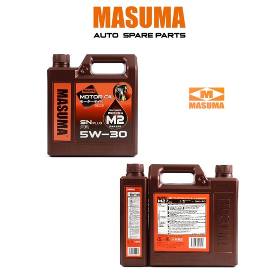 MASUMA 5W30 FULLY ENGINE OIL 4L | Shopee Malaysia