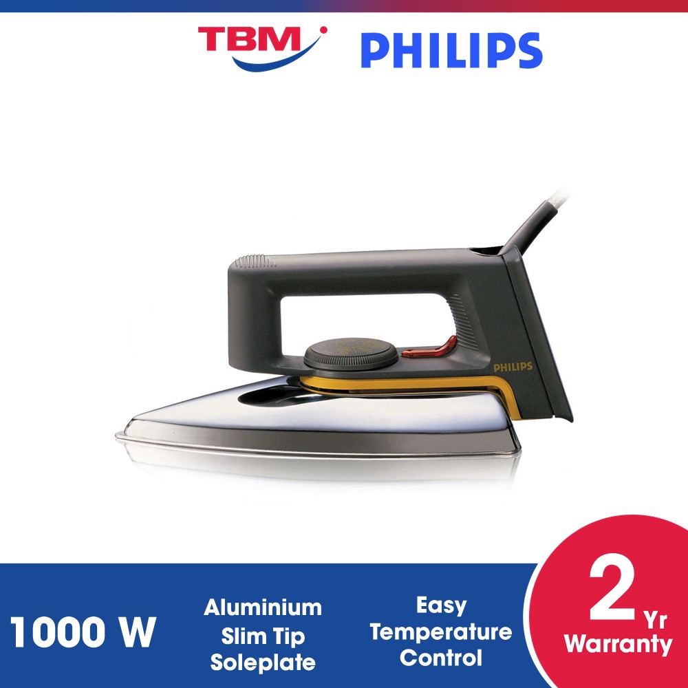 Philips Dry Iron with Pilot Lamp HD1172/01 HD1172