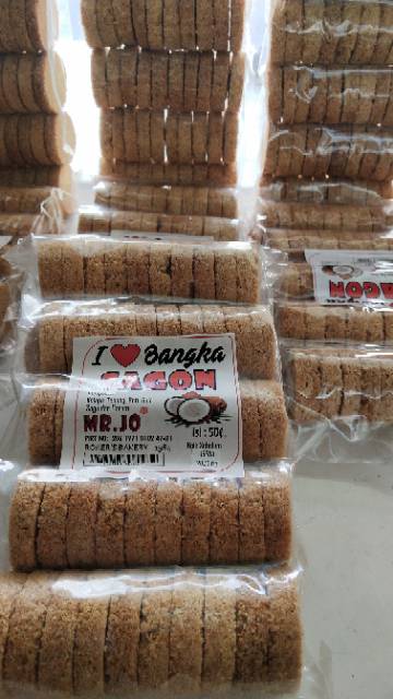 Mr.JO brand original coconut Sagon Snack