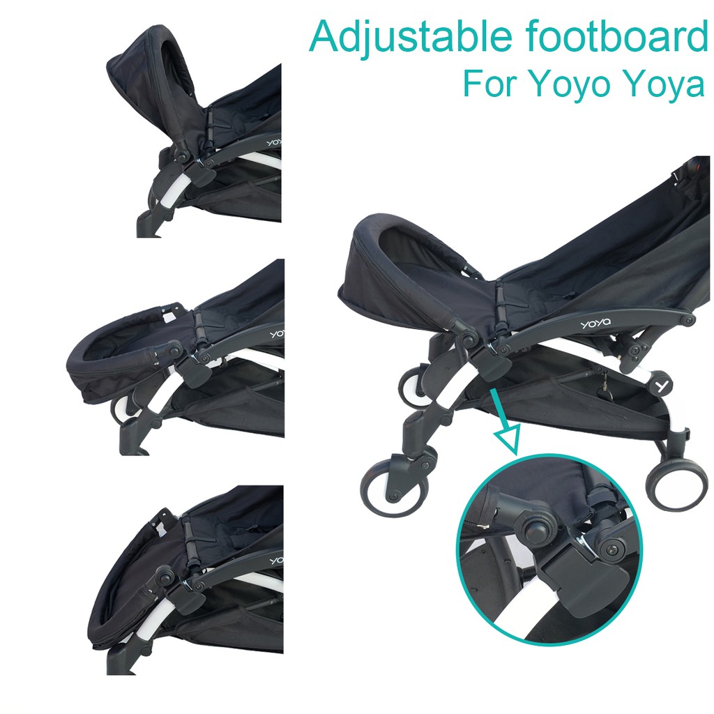 stroller footrest extender