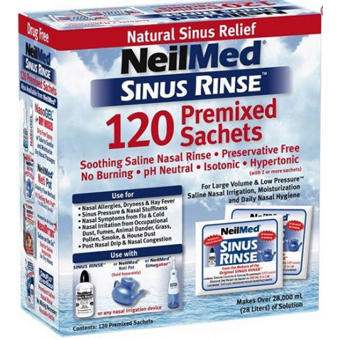 Neilmed Sinus Rinse Premixed Sachets 120's Adult | Shopee Malaysia