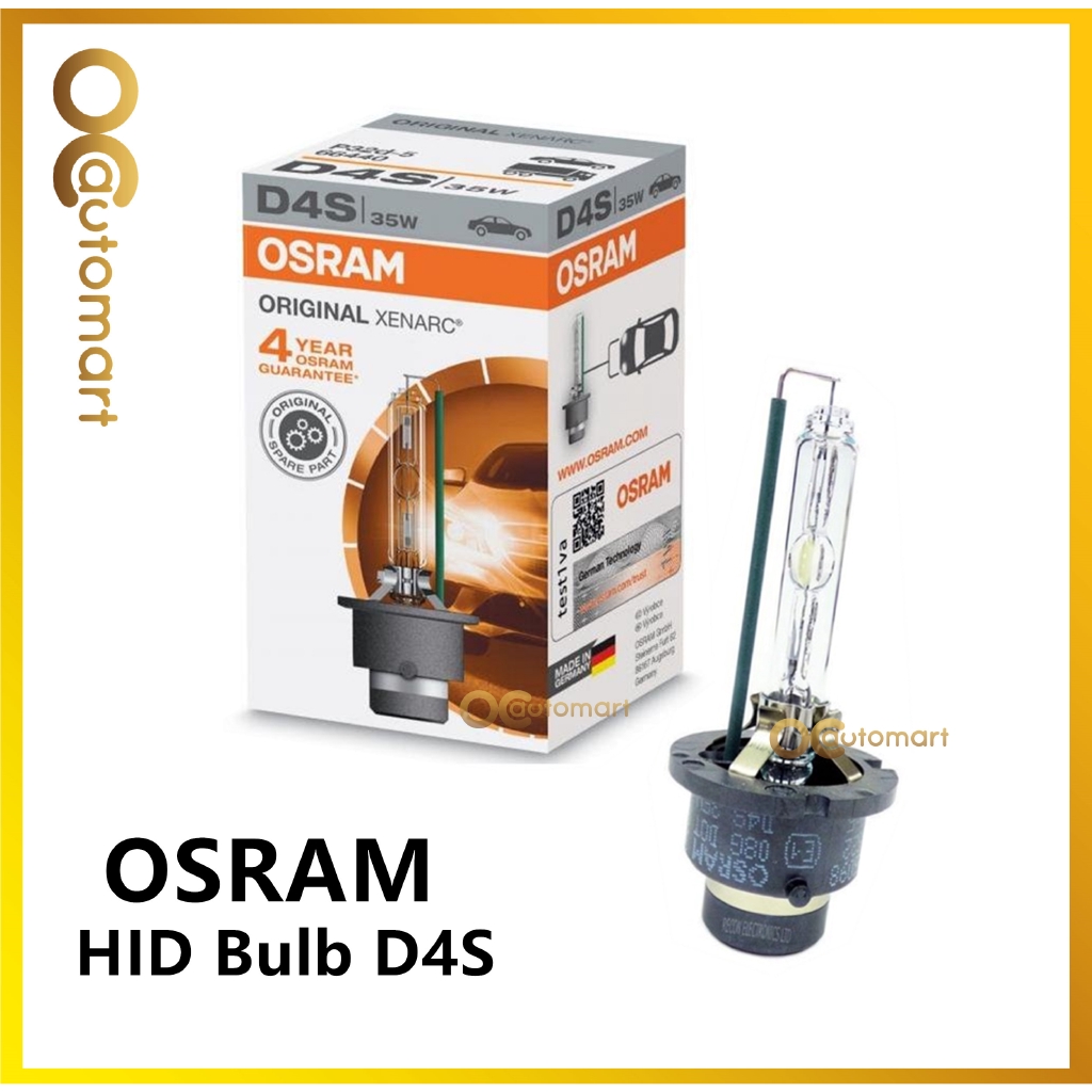 Osram Original Xenarc HID Bulb D4S 66440 ( Made in Germany ) 1Pcs