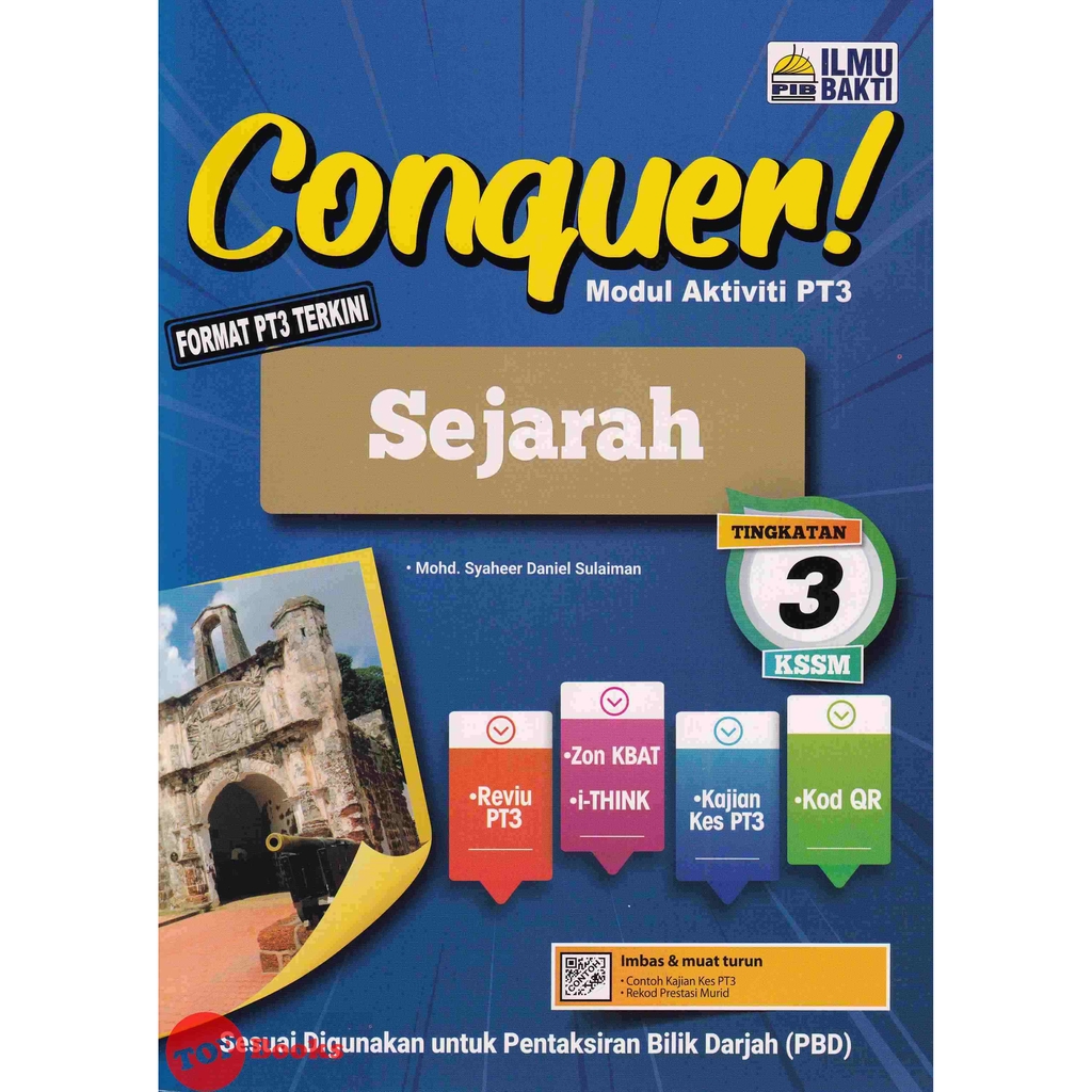 Buy [TOPBOOKS Ilmu Bakti] Conquer! Modul Aktiviti PT3 Sejarah Tingkatan