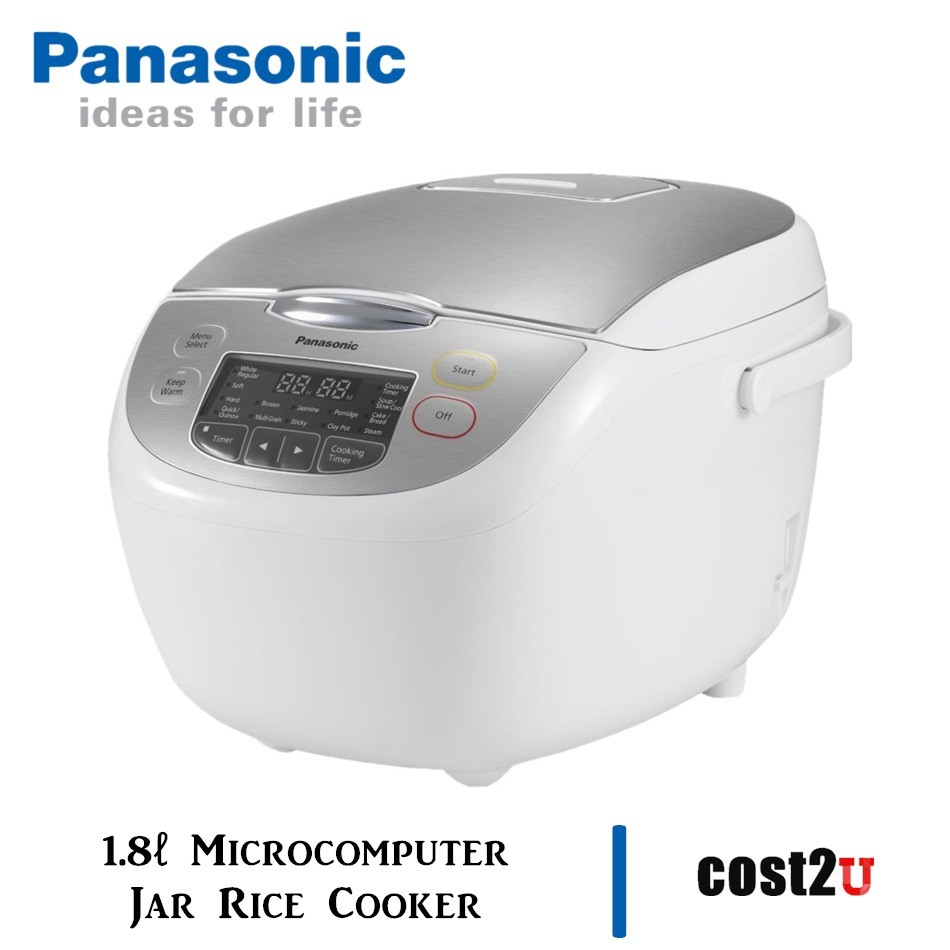 Panasonic 1.8L Microcomputer Jar Rice Cooker | SR-CX188SSK, SR-CX188 ...