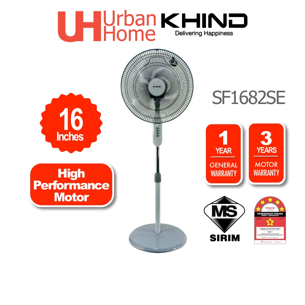 Khind 3-Speeds Stand Fan (16