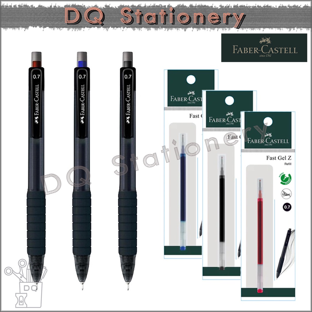 Faber Castell Fast Gel Z Smoothest Gel Pen Shopee Malaysia