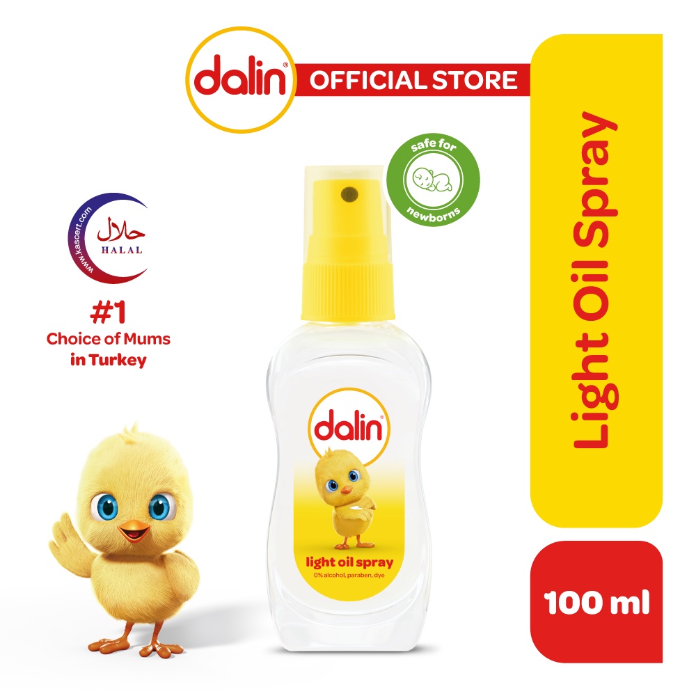 DALIN Baby Lightoil Spray (100ml) Shopee Malaysia