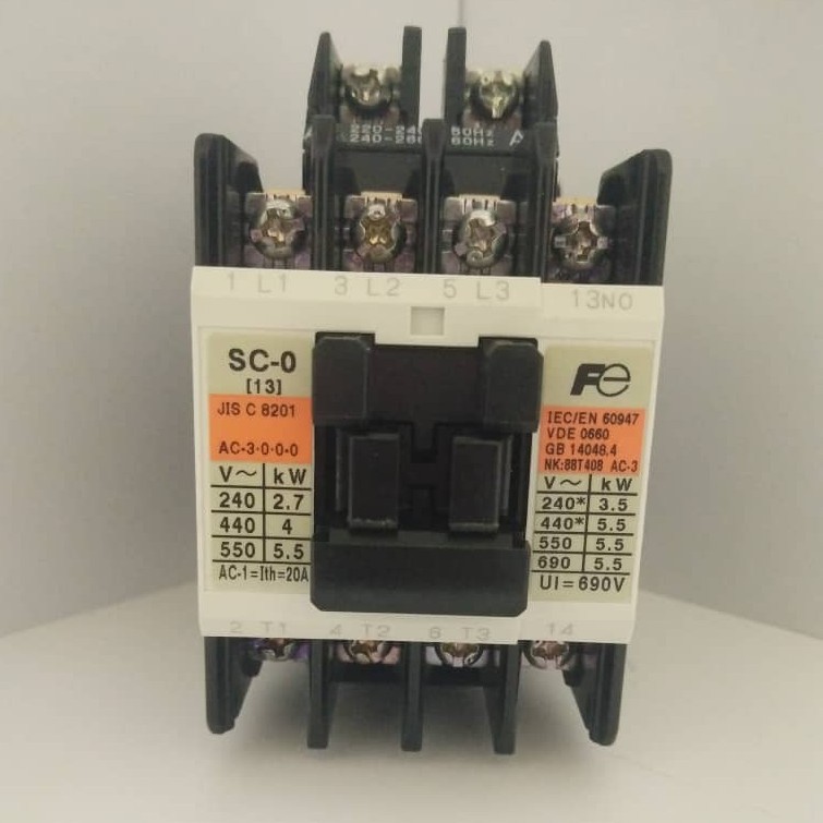 Fuji Sc 03 Sc 0 Sc 05 Magnetic Contactor Shopee Malaysia