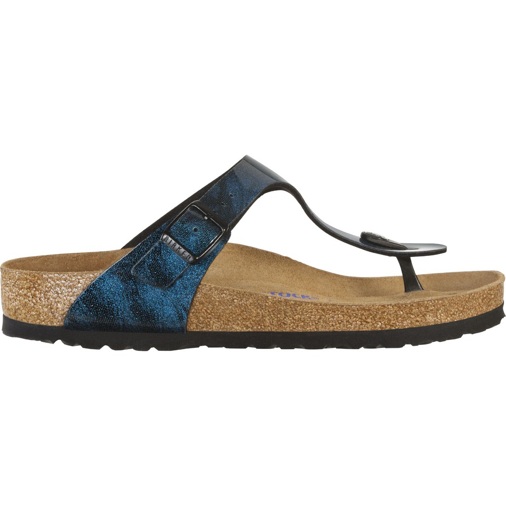 birkenstock blue rubber