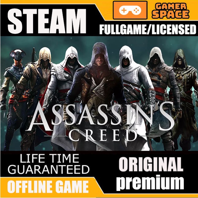 Assassin S Creed Series Valhalla Odyssey Syndicate Unity Origin Steam Full Game 24 Auto Send Shopee Malaysia