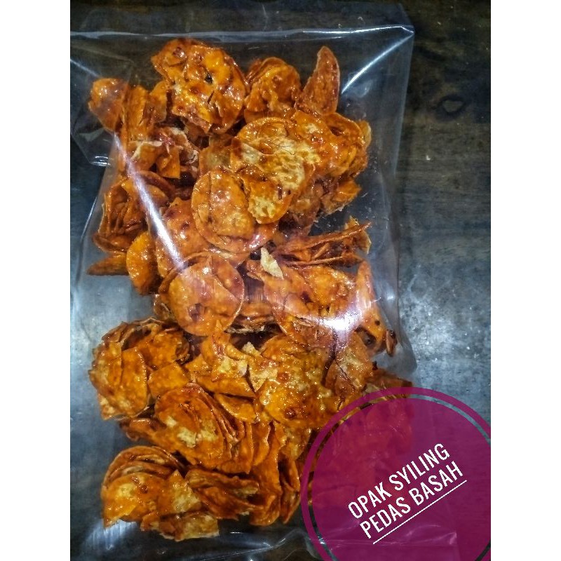 Kerepek Opak Pedas Basah 500g Shopee Malaysia