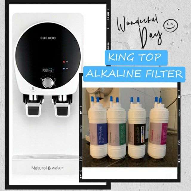 Cuckoo Alkaline King Top Water Purifier Filter Shopee Malaysia