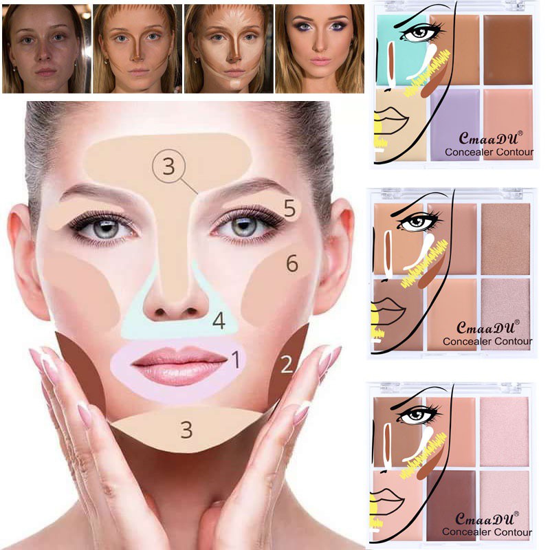 concealer dan contour