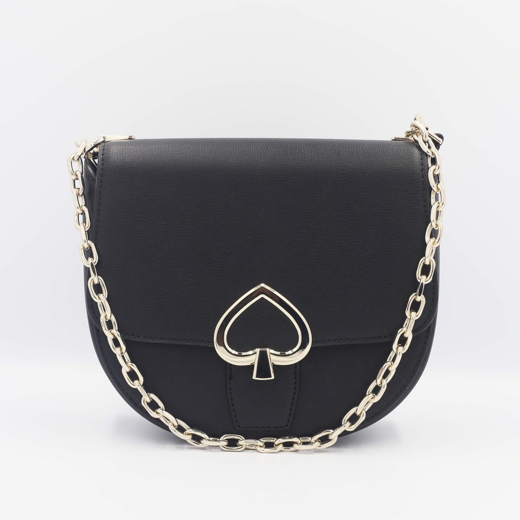 Kate Spade Robyn Medium Chain Saddle Bag - Black 001 WKRU6547 | Shopee  Malaysia
