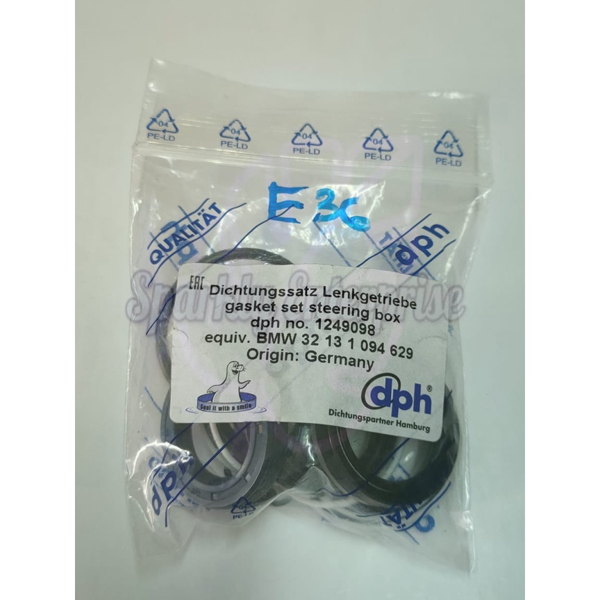 BMW POWER STEERING KIT BMW E36 POWER STEERING RACK KIT DPH GERMANY