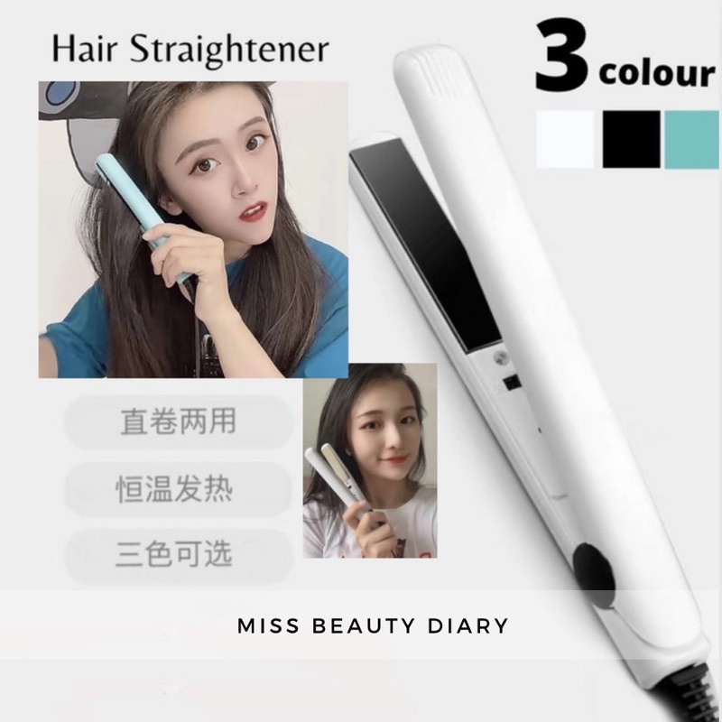 【ReadyStock】🔥烫直棒 烫直板Hair Straightener Straightener Hair （3 Colour）⬜️⬛️🟩Mini Hair Straightener Hair