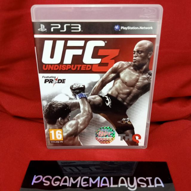 Ps3 Ufc Undisputed 3 Shopee Malaysia