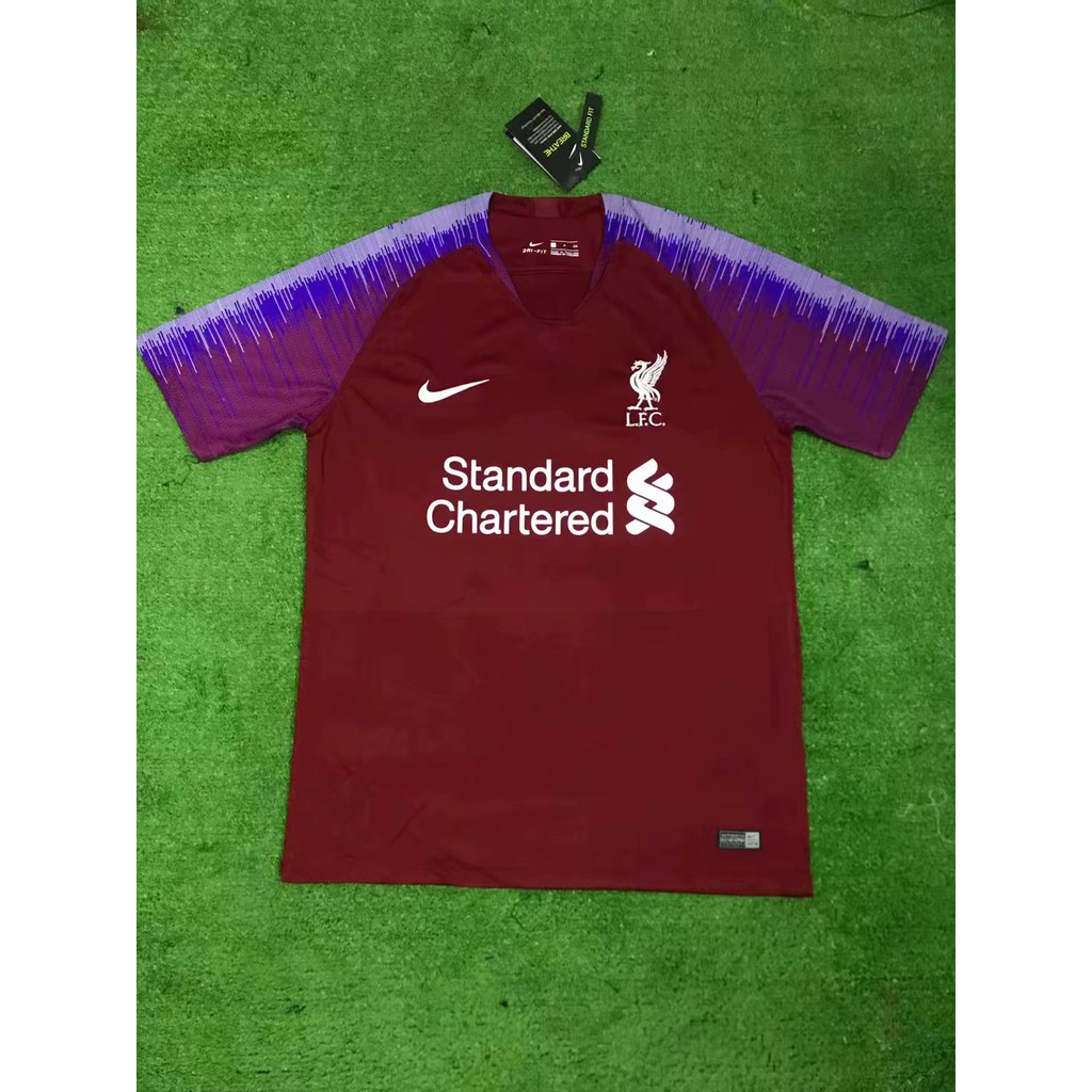 red and purple jersey