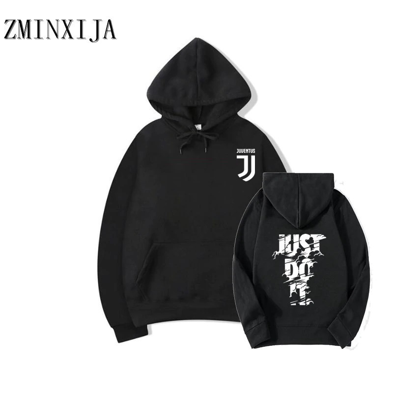 juventus black hoodie