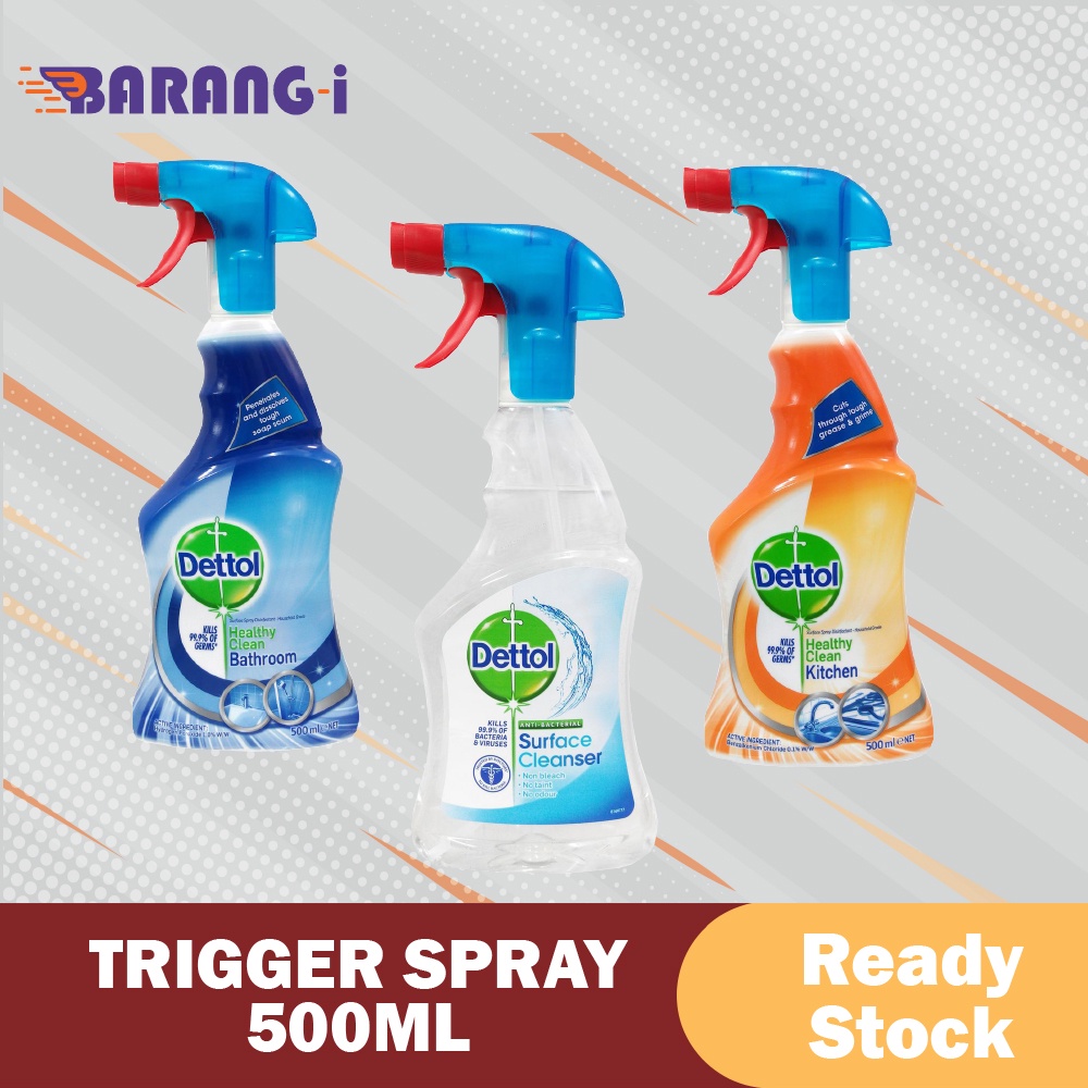 Dettol Trigger Cleaner 500ml ( Bathroom / Kitchen / Surface Cleaner