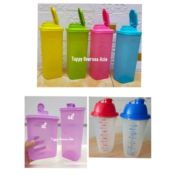 Slim Line/Quick Shaker| 500ml/2L/1L| Original TuppERware Indonesia|Ada ...