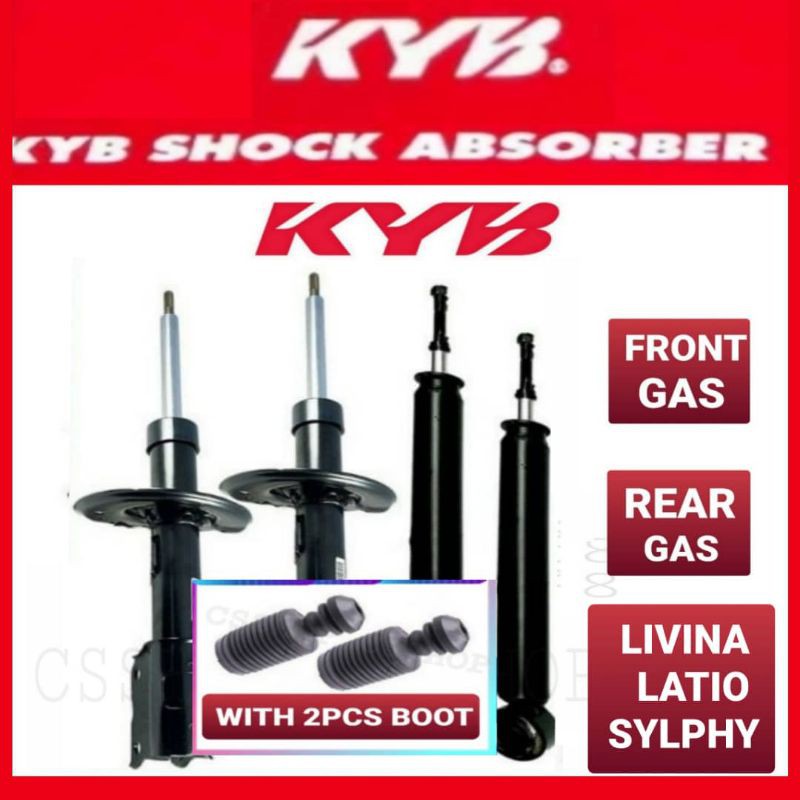 KYB NISSAN GRAND LIVINA / LATIO / SYLPHY SHOCK ABSORBER FRONT AND REAR