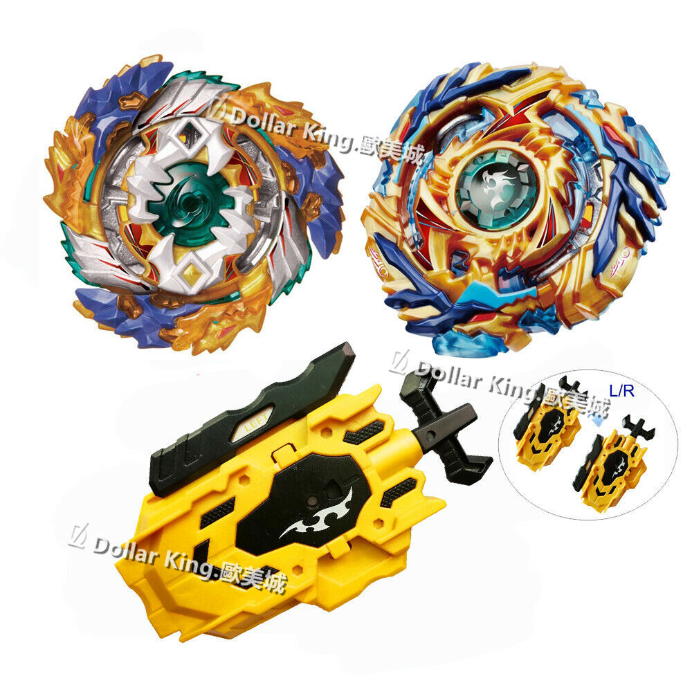 2X Burst Beyblade B-79 Drain Fafnir Game B-122 Geist Fafnir W/ Battle ...