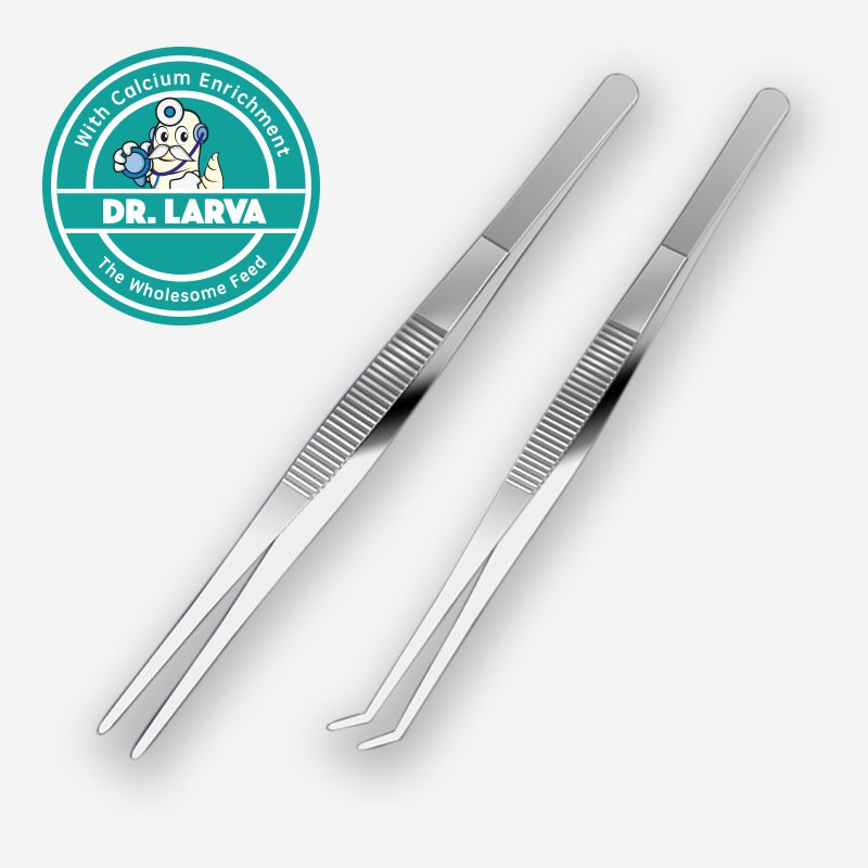 Stainless Steel Tweezers 20cm Straight Tip or Curve Tip ...