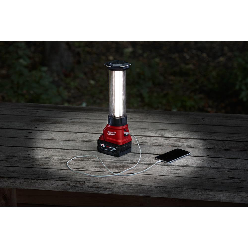 Milwaukee 2363-20 M18 18-Volt Led Lantern/Flood Light Bare Tool 