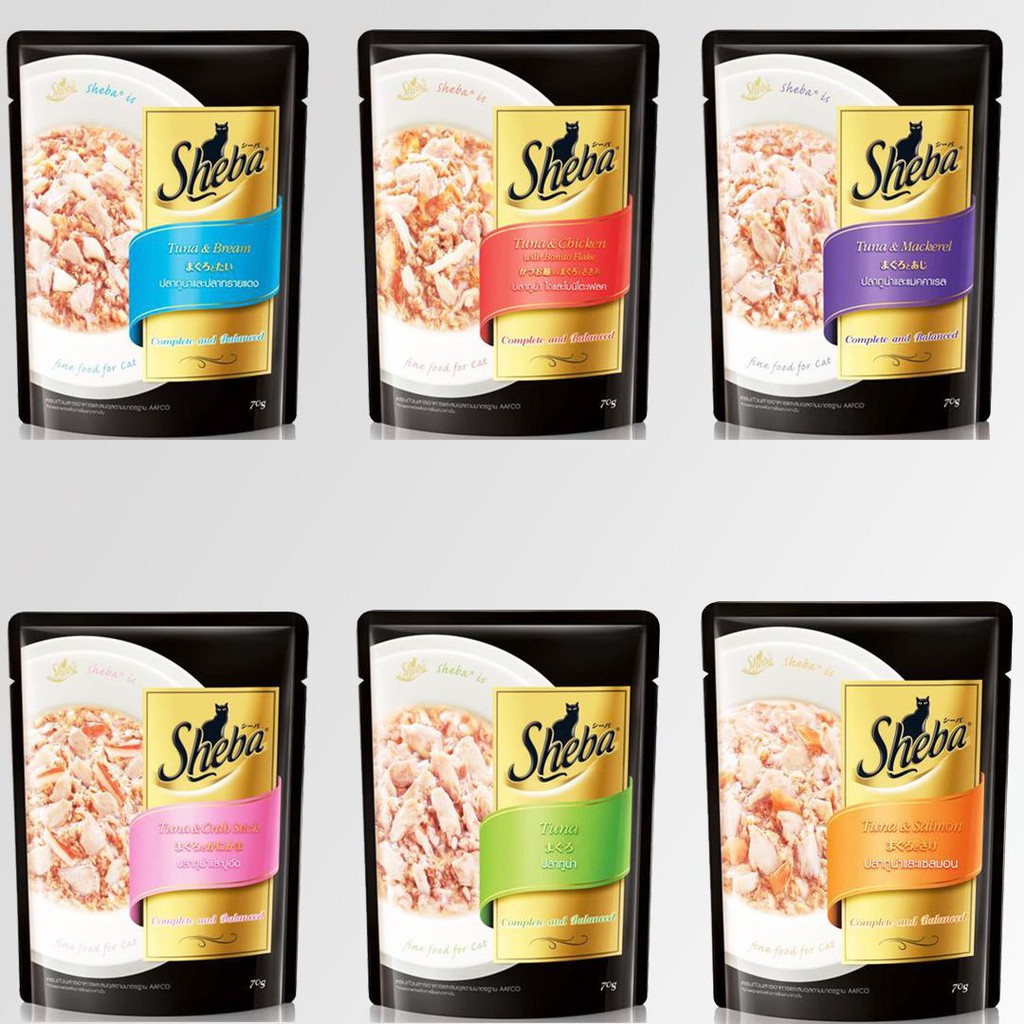 sheba wet food