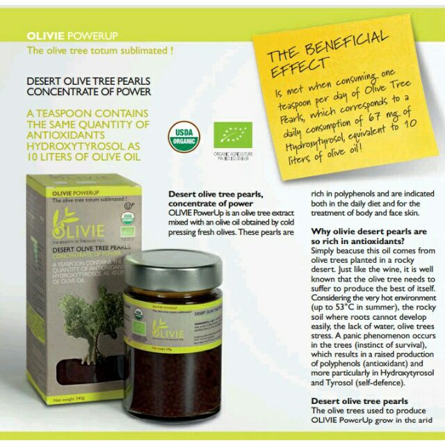 Top Sells Olivie Power Up Olive House 100g Mixture Of Olive Fruit And Leaf Extract Pearls Malaysia