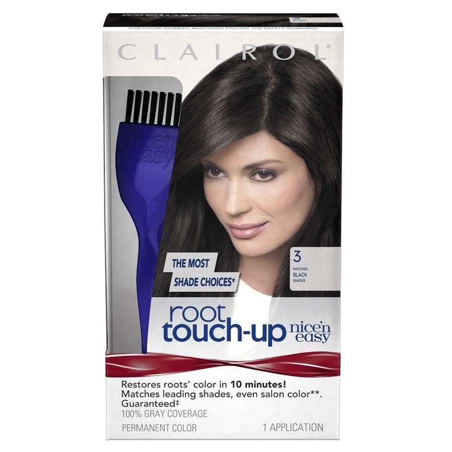 Clairol Nice 'n Easy Root Touch-Up 003 Black Hair Color | Shopee Malaysia