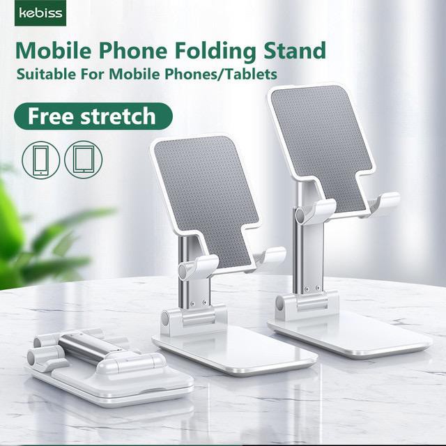 K3 Folding Desktop Phone Stand Holder new folding and retractable metal