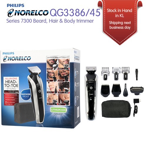 philips norelco multigroom qg3386