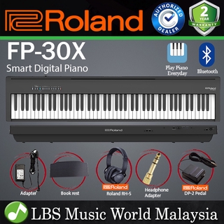 Roland Fp 30x Key Digital Piano Portable Package Electric Weighted Keyboard Black Fp30x Fp30 X Fp 30x Shopee Malaysia