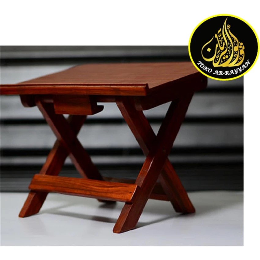 Rehal Meja  Duduk Kayu  Al Quran Rihal Wood Stand L  40 x W 