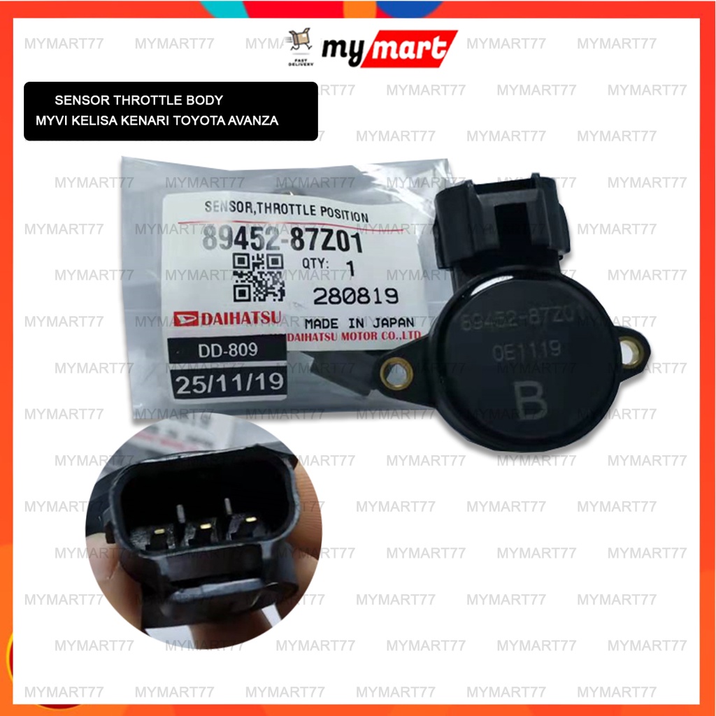TPS SENSOR THROTTLE BODY POSITION PERODUA MYVI KELISA KENARI TOYOTA