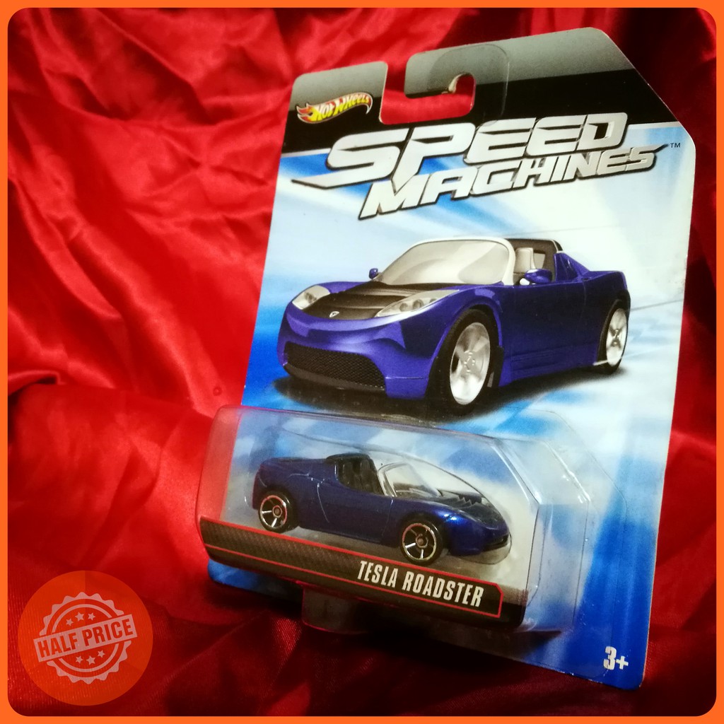 hot wheels tesla roadster